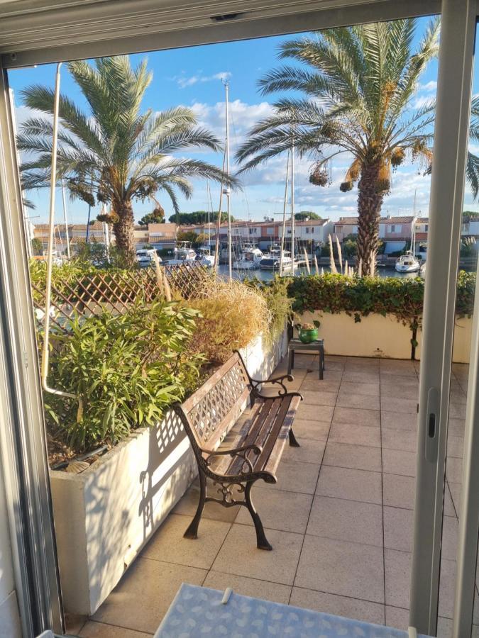 Cap Capistol Studio Avec Terrasse, Vue Port Агд Экстерьер фото
